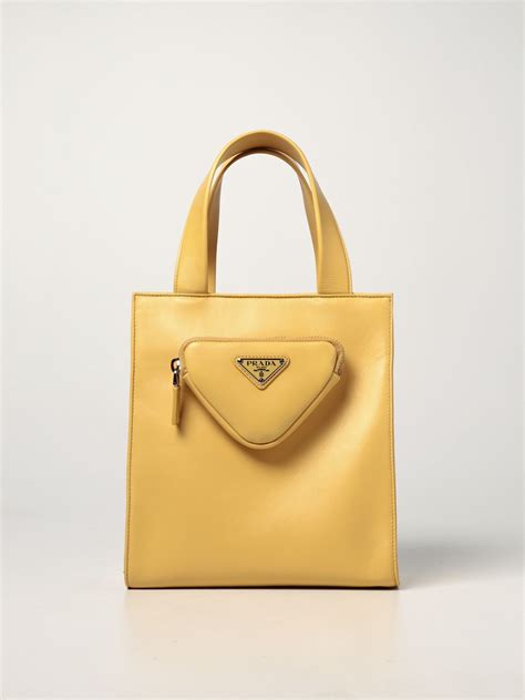 Yellow Prada Bags for Women 